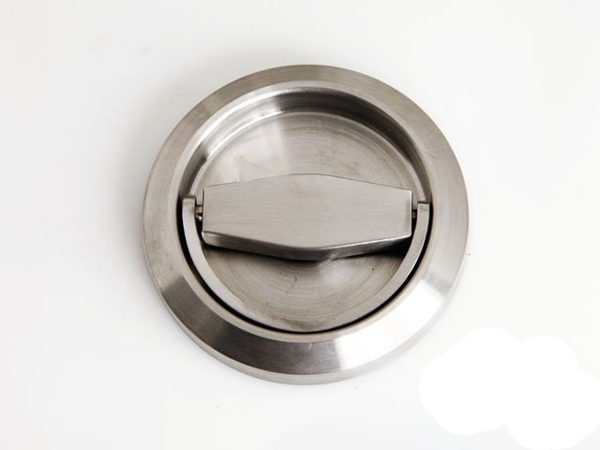 Modern stainless steel knob for television walls Invisible secret door handle set