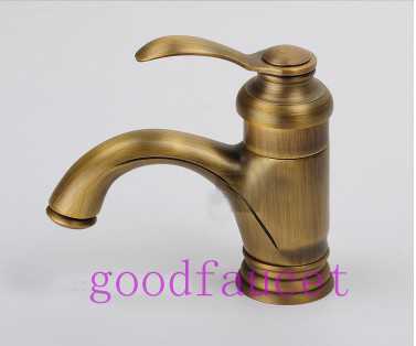 !Antique bronze bathroom single handle faucet basin sink mixer tap euro style new