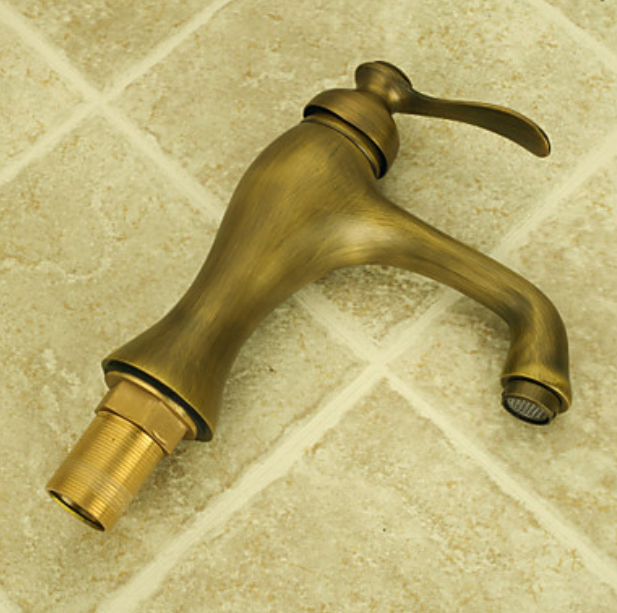 Wholesale And Retail Promotion  Centerset Antique Bronze Bathroom Single Handle Faucet Deck Mounted Mixer Tap