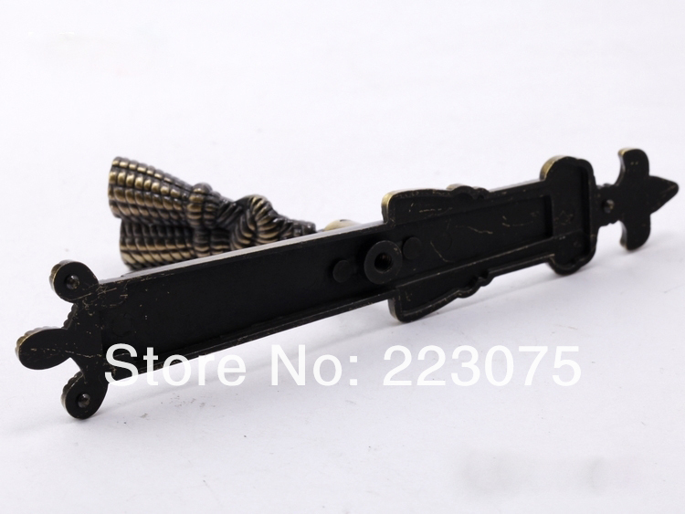 -ZH2121 L:136MM w screw single hole Zinc alloy European bronze  drawer cabinets pull handle door knobs 10pcs/lot