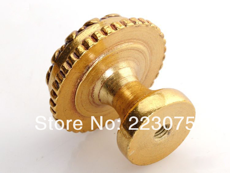 -ZH7788 D:30MM w screw Zinc alloy European luxury Antique drawer cabinets pull handle door knobs 10pcs/lot