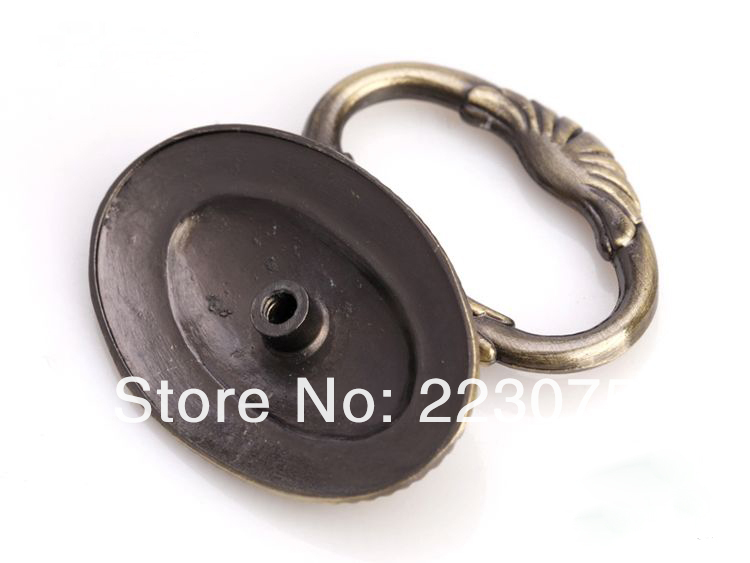 -single hole  W:48MM Zinc alloy European luxury Antique  drawer cabinets  pull handle knobs 10pcs/lot