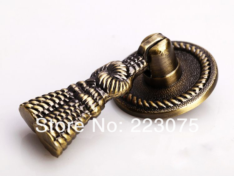 -single hole  Zinc alloy European luxury Antique  drawer cabinets  pull handle knobs 10pcs/lot