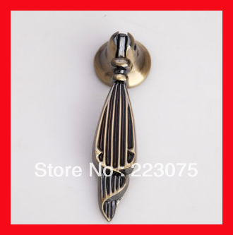 -single hole elegant Zinc alloy European luxury Antique drawer cabinets pull handle knobs 10pcs/lot