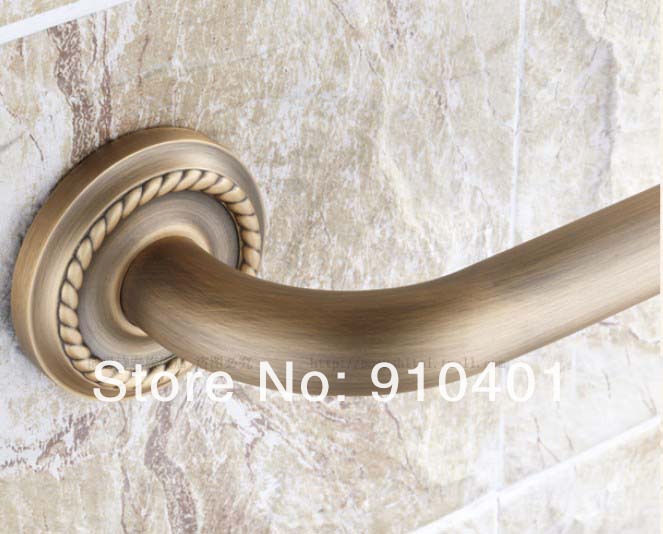 Wholesale And Retail Promotion  NEW Solid Brass Bathroom Tub Non Slip Grip Shower Safety Grab Bar Antique Brass