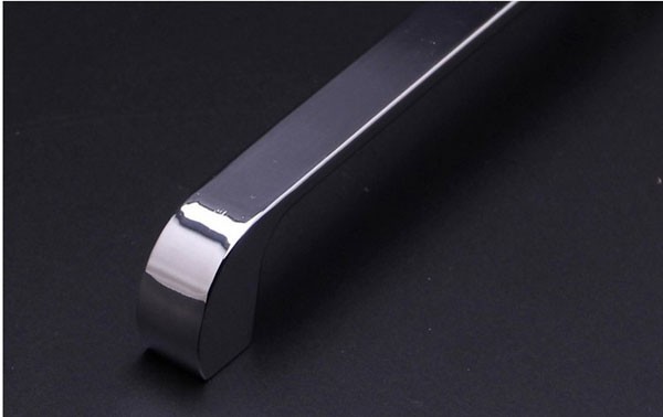 Modern Fashion Simple Furniture handle 100%Solid Zinc alloy cupboard Knob  Bright chrome drawer pull Free shipping