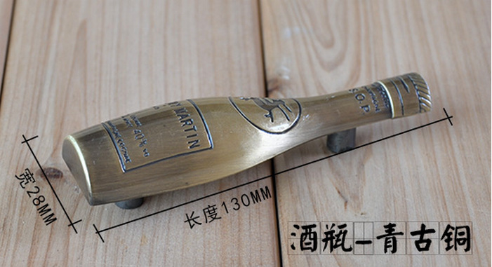 Furniture Handle   bottle handl  drawer handle     Cabinet handle   96mm  distance    Attract attention   drawer