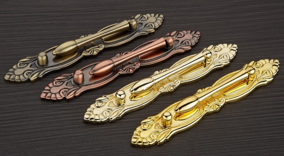The drawer pull  cabinet handle   Antique handle     Cabinet handle   Three kinds of color selection