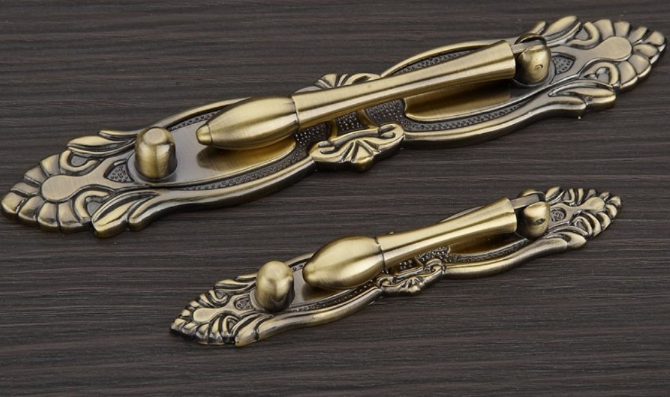 The drawer pull  cabinet handle   Antique handle     Cabinet handle   Three kinds of color selection