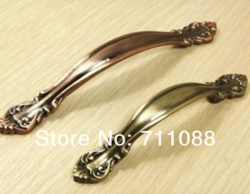 64mm European antique copper handle closet doorknob  pastoral handle hardware handle