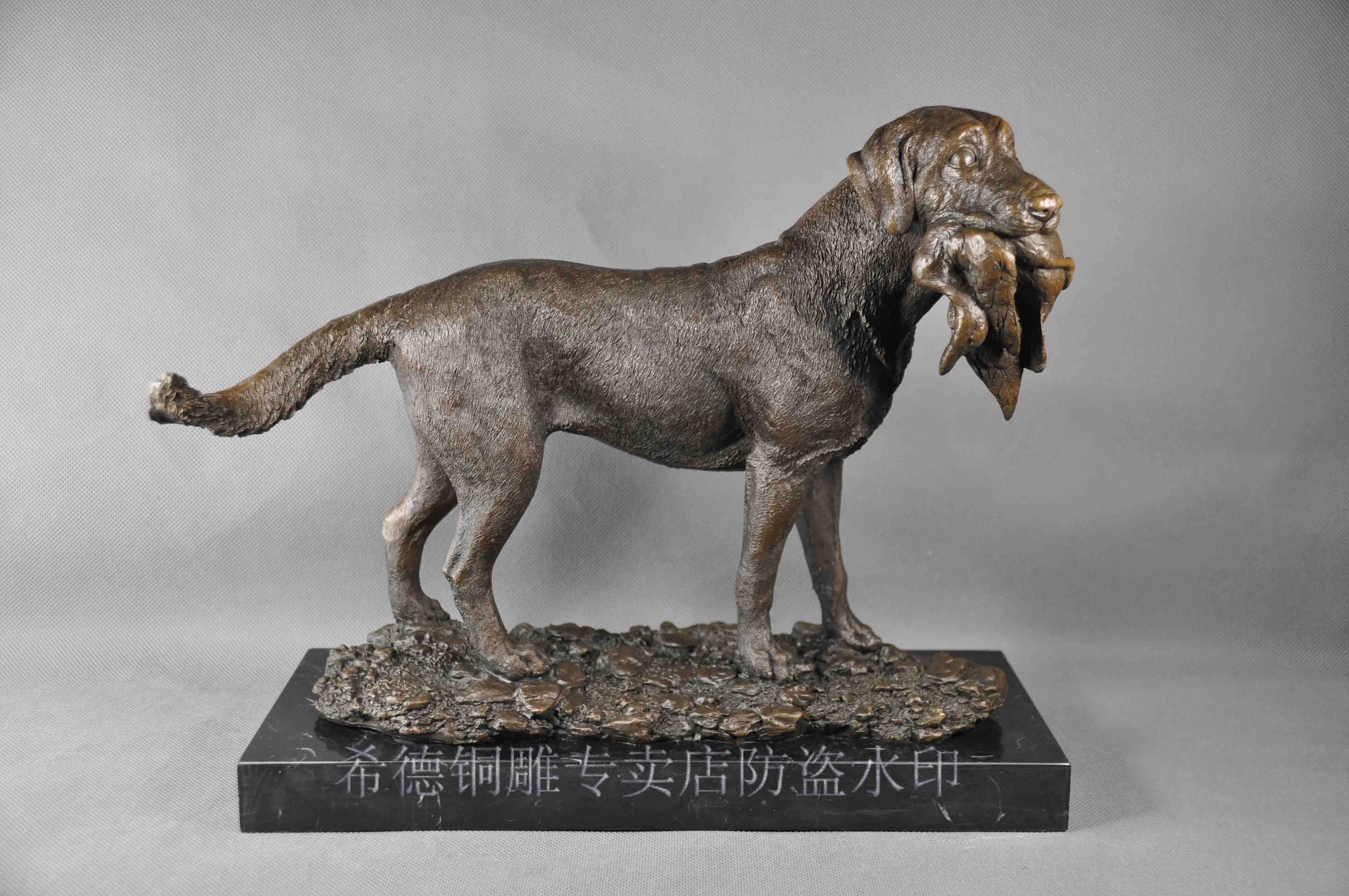 Copper sculpture animal series copper crafts gift crafts derlook dog dw-039
