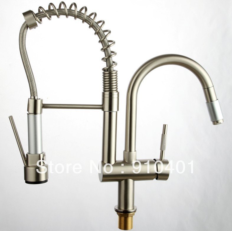 Lowest Price High Quality Brushed Nicle Pull Out Spray Kitchen