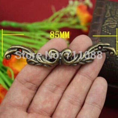 Antique jewelry box drawer handle alloy handle gift box accessories