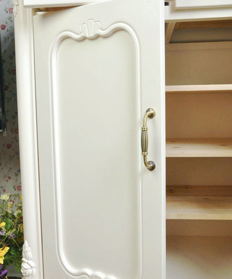 128mm Antique Bronze Cabinet Handles Zinc Alloy Color Kitchen Closet Dresser Handles Pulls Bar Durable