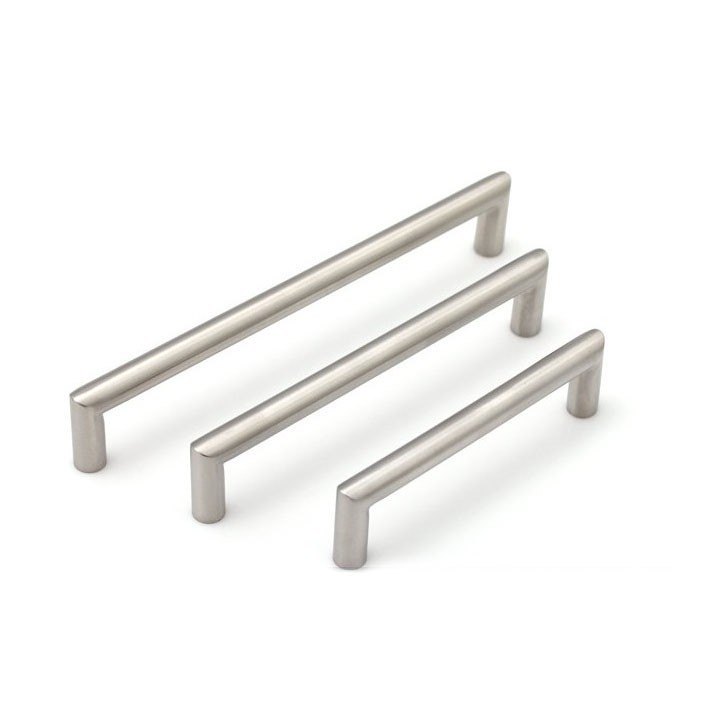 304 Stainless Steel Cabinet Handle Durable Cupboard Pull Kitchen Handles Bars Furniture Pulls 128mm Hole spacing 10mm Width