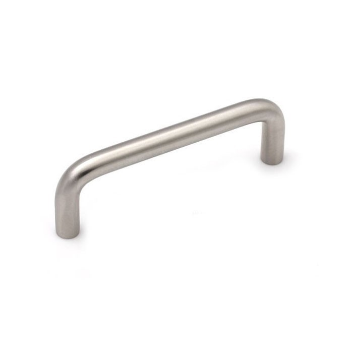 Stainless Steel Cabinet Handle Durable Cupboard Pull Kitchen Handles Bars Furniture Pulls Round Angle 192mm Hole spacing