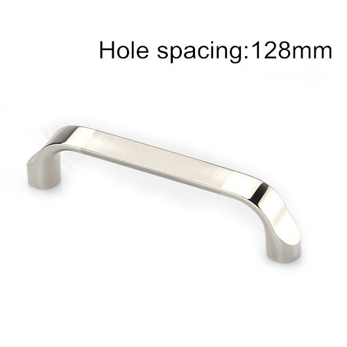 Chrome Finish Cabinet Handles Cupboard Pulls Bar Kitchen Handles Drawer Pull Furniture Handles 96mm Hole Spacing
