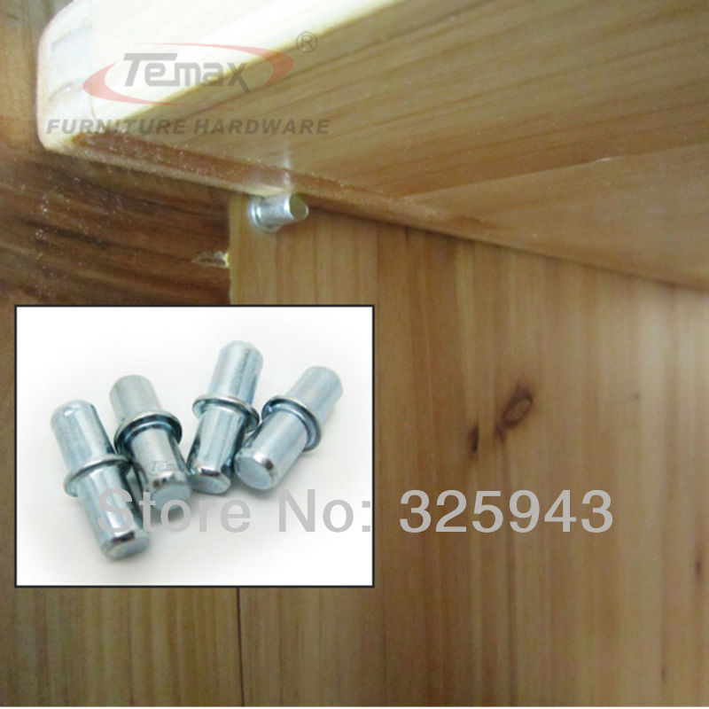 24pcs cabinet cupboard supports round steel zinc plate plank bracket support interlayer shelf clamp click