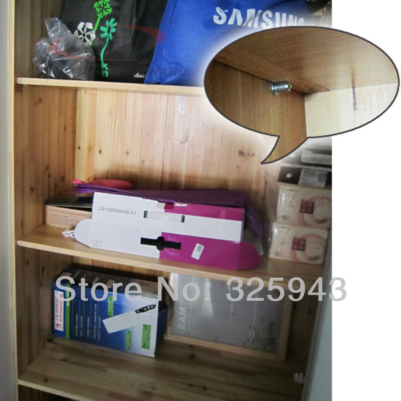 50pcs metal cabinet cupboard round steel zinc plate plank small bracket support interlayer shelf clamp support