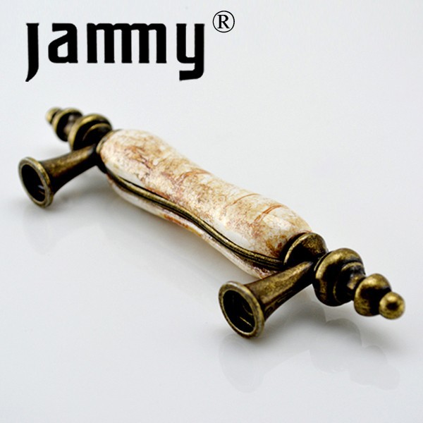 2014 76MM  Ceramic handles furniture decorative kitchen cabinet handle high quality armbry door pull