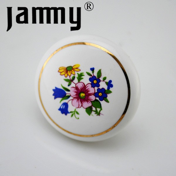 2PCS 2014 38MM  Ceramic knobs furniture decorative kitchen cabinet handle high quality armbry door pull