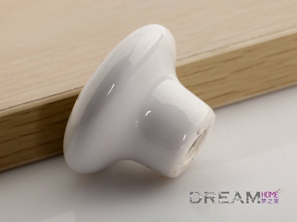 Furniture handle European rural style Yellow rose Hand-draw Ceramic Drawer knob for cupboard/shoes cabinet/closet