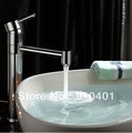 Brand NEW!Bath chrome solid brass basin & kitchen faucet swivel spout mixer sink tap single handle single hole
