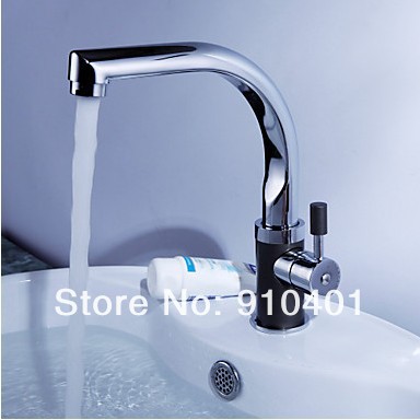 Cheapest Bathroom Faucet Vanity Vessel Sink Basin Lavatory Bar Tap Swivel Spout Chrome Finish Single Handle