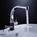 Cheapest Bathroom Faucet Vanity Vessel Sink Basin Lavatory Bar Tap Swivel Spout Chrome Finish Single Handle