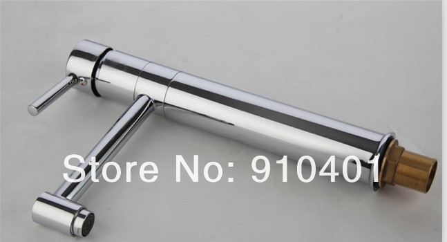 Hot sell!100%Solid Brass  Bathroom Faucet  Single Lever Basin Faucet Sink Mixer Chrome Tap LS-0036