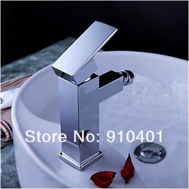 NEW Contemporary brass chrome finish bathroom basin faucet  bidet faucet single handle mixer(deck mounted)