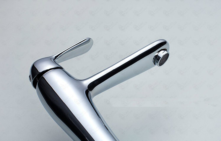 Wholesale And Retail Promotion Chrome Brass Bathroom Basin Faucet Single Handle Vanity Sink Countertop Mixer Tap