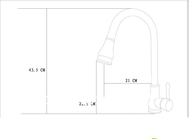 Wholesale And Retail Promotion Chrome Brass Pull Out Kitchen Faucet Dual Sprayer Single Handle Sink Mixer Tap