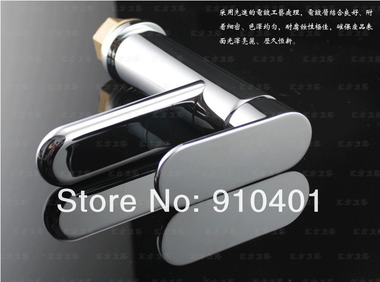Wholesale And Retail Promotion Chrome Finish Brass Bathroom Basin Faucet Lavatory Single Lever Tap Mixer Faucet