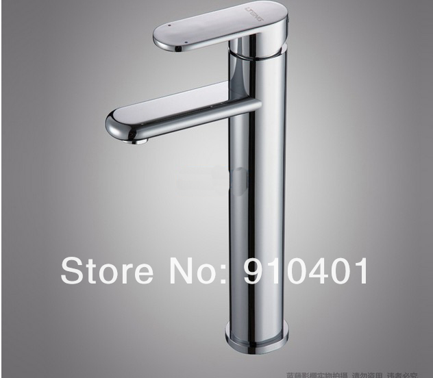 Wholesale And Retail Promotion Contemporary Bathroom Chrome Brass Faucet Vessel Sink Countertop Sink Mixer Tap