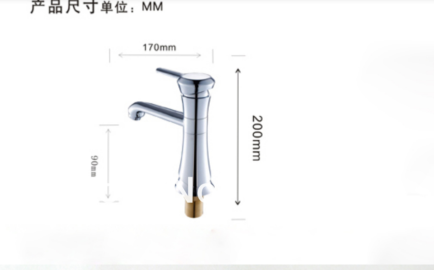 Wholesale And Retail Promotion Euro Style Chrome Brass Bathroom Basin Faucet Single Lever Vanity Sink Mixer Tap