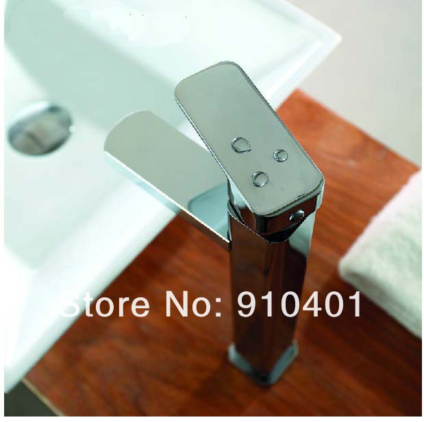 Wholesale And Retail Promotion Modern Chrome Brass Bathroom Basin Faucet Vanity Sink Mixer Tap Single Handle