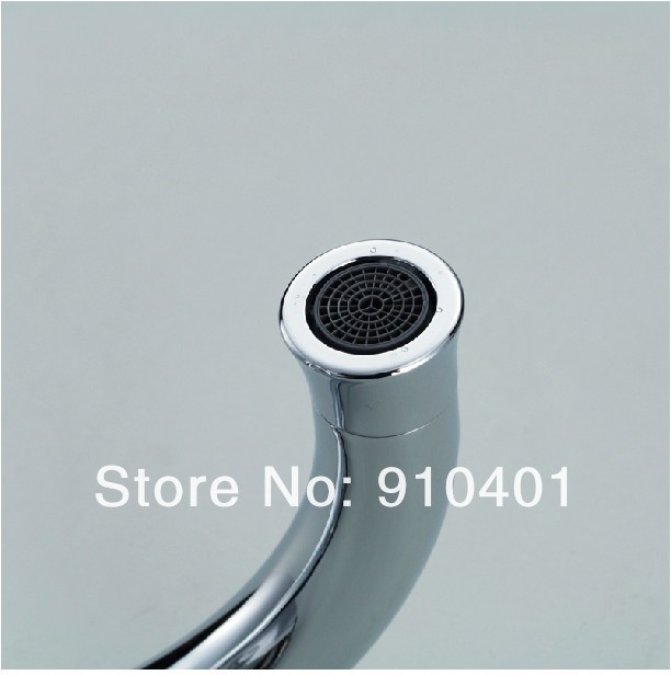 Wholesale And Retail Promotion Modern Deck Mounted Chrome Brass Bathroom Faucet Hot Cold Water Sink Mixer Tap