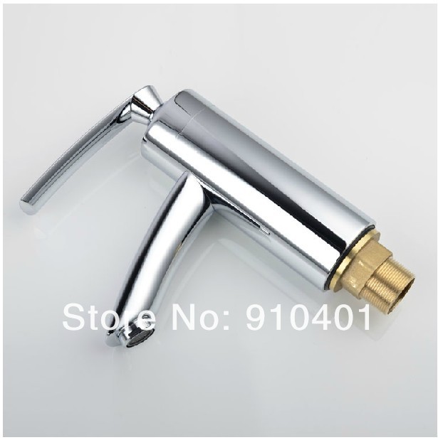Wholesale And Retail Promotion Modern Polished Chrome Brass Bathroom Basin Faucet Single Handle Sink Mixer Tap