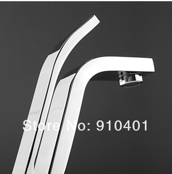 Wholesale And Retail Promotion NEW Chrome Brass Modern Bathroom Basin Faucet Single Handle Hole Sink Mixer Tap