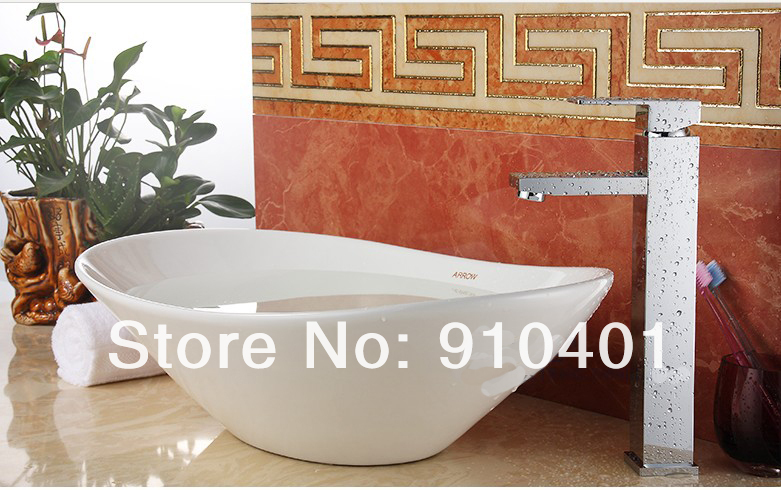 Wholesale And Retail Promotion NEW Tall Style Bathroom Basin Faucet Single Handle Vanity Sink Basin Mixer Tap