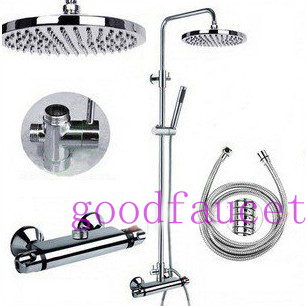 Wholesale And Retail NEW Thermostatic Rain Shower Mixer Tap 8