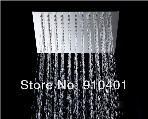 Wholesale And Retail Promotion Luxury 8" Rain Brass Shower Faucet Set Bathtub Shower Mixer Tap Shower Column