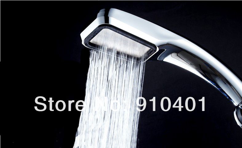 Wholesale And Retail Promotion Luxury Wall Mounted Bathroom Shower Faucet 8" Rain Square Shower Head Tub Mixer