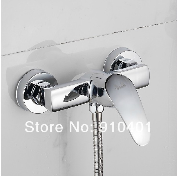 Wholesale And Retail Promotion Luxury Wall Mounted Bathroom Shower Faucet Set Single Handle Shower Mixer Tap