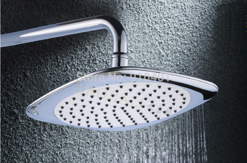 Wholesale And Retail Promotion NEW Chrome Rain Shower Faucet Bathtub Mixer Tap With Hand Shower Shower Column