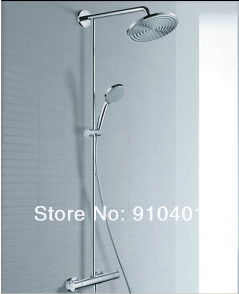 Wholesale And Retail Promotion NEW Luxury Chrome Thermostatic 8