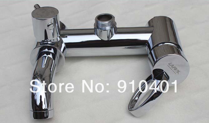 Wholesale And Retail Promotion NEW Luxury Wall Mounted Shower Faucet Rainfall Shower Mixer Bathtub Shower Tap