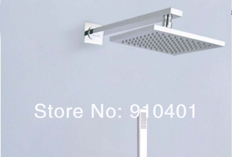 Wholesale And Retail Promotion Wall Mounted Chrome Shower Faucet 8