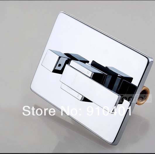Wholesale And Retail Promotion Wall Mounted Chrome Shower Faucet 8